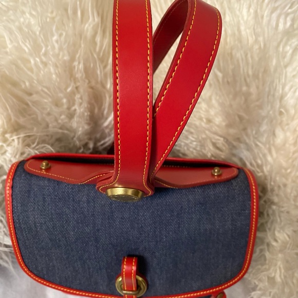 Dooney & Bourke Denim Backpack - Picture 14 of 14